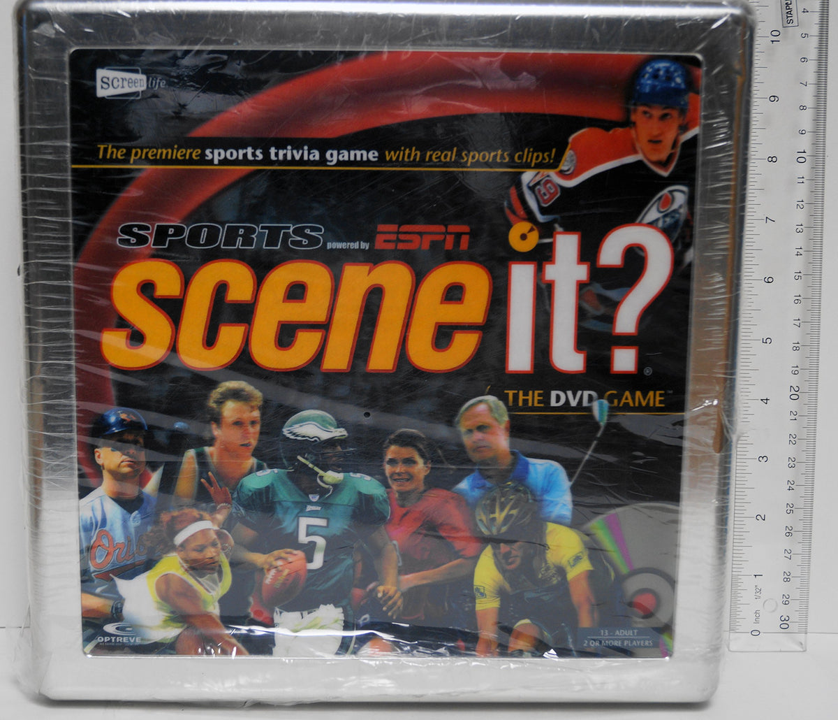 Scene It? Sports Powered By ESPN DVD Game Tin