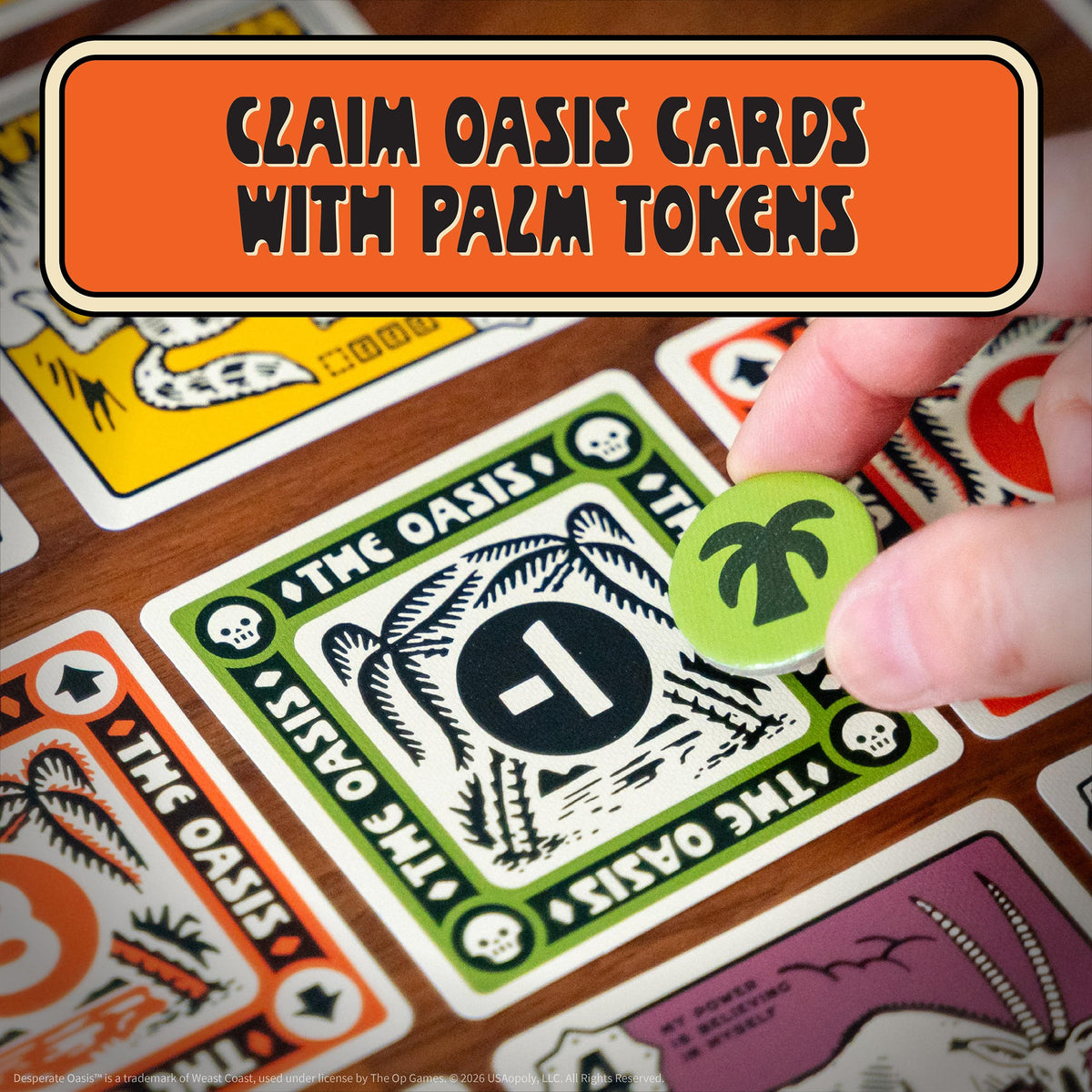 Desperate Oasis, A Desert Animal Themed Head-to-Head Strategy Card Game