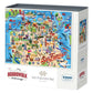 Boardwalk Puzzles San Francisco Bay, 1000 Piece Jigsaw Puzzle for Adults, 19¼ x 26? Inches, Made in USA