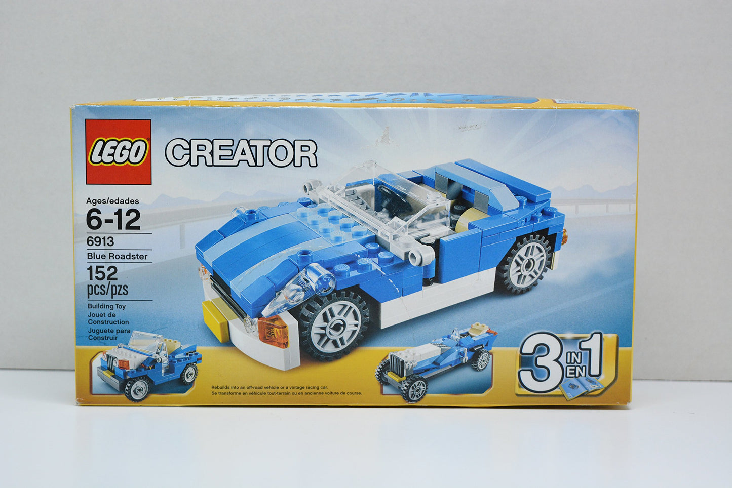 LEGO Creator Blue Roadster 6913