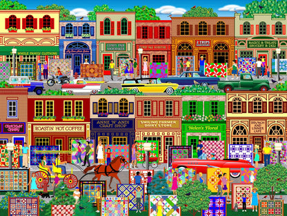 Springbok Hometown 500 Piece Jigsaw Puzzle for Adults