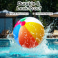 24-Inch Giant Inflatable Beach Balls - Large Blow Up Pool Balls 3-Pack
