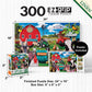 MasterPieces - 300 Piece Jigsaw Puzzle, Large EZ Grip Shapes, Welcoming Committee, Fun for Adults, Seniors, Family, Kids, Matte Finish, 18" x24