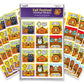 Christian Holiday Stickers for Kids - (3-Pack) Fall, Thanksgiving & Christmas - Religious Toys, Gifts, Crafts, Stocking Stuffers, Party Supplies