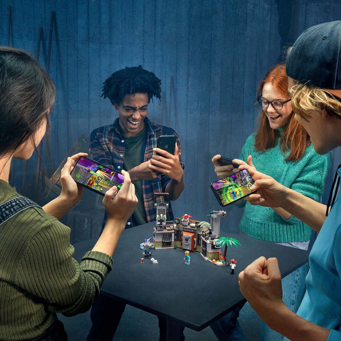 LEGO Hidden Side Newbury Abandoned Prison 70435, Augmented Reality App-Driven Ghost Hunting Toy, Includes Jack, Rami, El Fuego and Nate Lockem