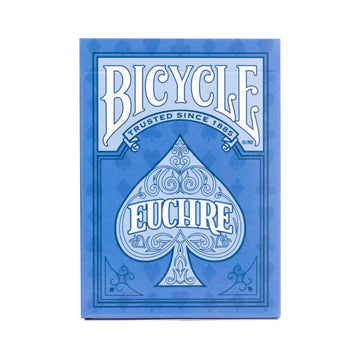 Bicycle Euchre Playing Card Deck - 9 Through Ace - Double Deck, Blue
