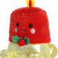 Aurora® Festive Palm Pals™ Luz Candle™ Stuffed Animal - Pocket-Sized Play - Collectable Fun - Red 5 Inches