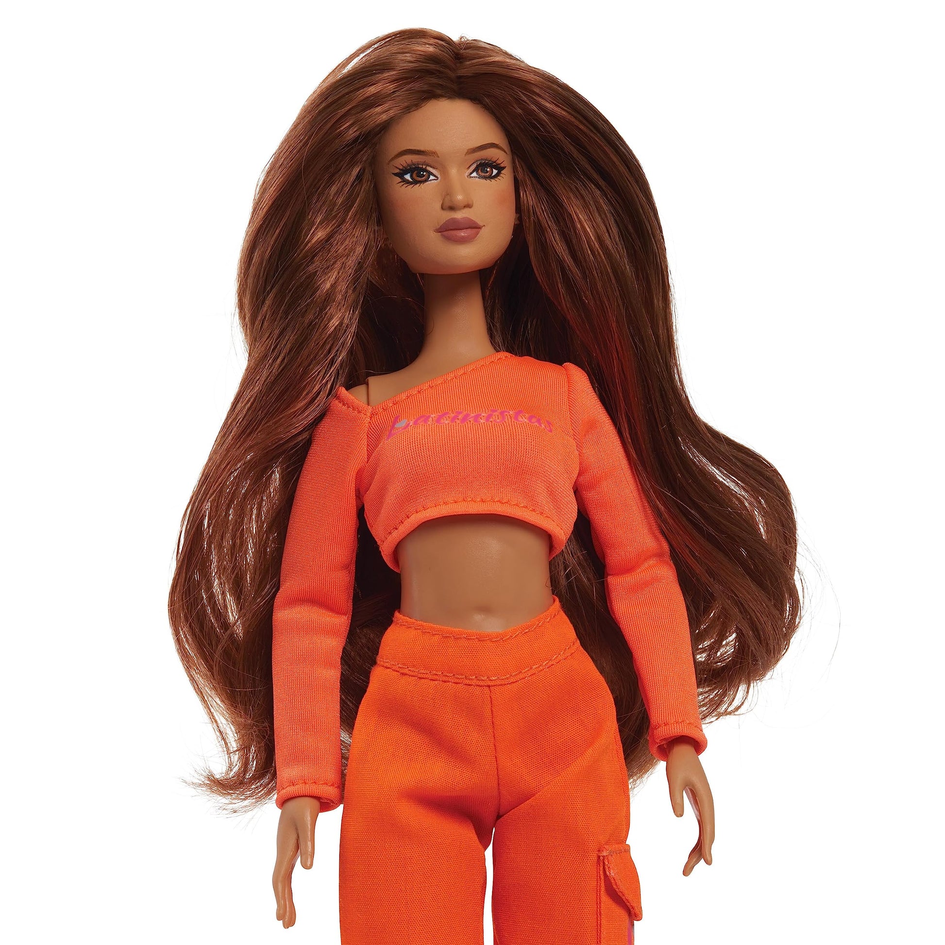 The First All-Latina Line of Fashion Dolls, Latinistas 11.5-inch Julianna Latina Fashion Doll and Accessories, Kids Toys for Ages 3 Up, Designed and