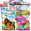 Imagine Ink Magic Mess-Free Coloring Books for Girls Kids Super Set Bundle ~ 3 Pack No Mess Disney Frozen, Moana, and Trolls Activity Books