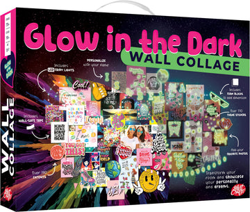 Glow in the Dark Wall Collage Kit for Teen Girls - 1000+ Stickers Teen Girl Room Bedroom Decor, Room Decor for Teen Girls - Teen & Tween Girls Trendy