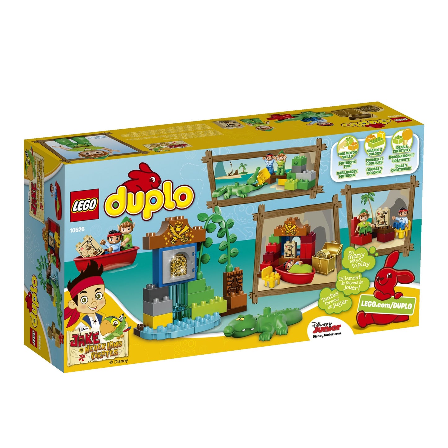 LEGO DUPLO Jake Peter Pan's Visit Building Set 10526