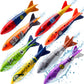 JOYIN 8 Pack Pool Toys, Shark Underwater Diving Toys, Colorful Swimming Toy Sinking Throwing for Kids Gifts Summer Swim Dive Training Water Fun Pool