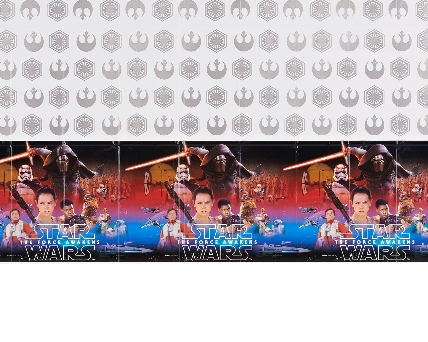 amscan Star Wars Episode VII Plastic Table Cover, Party Favor, 54" x 96"