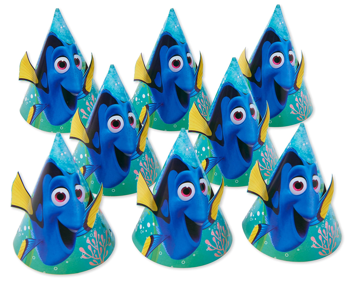 American Greetings Finding Dory Party Hats (8 Count)
