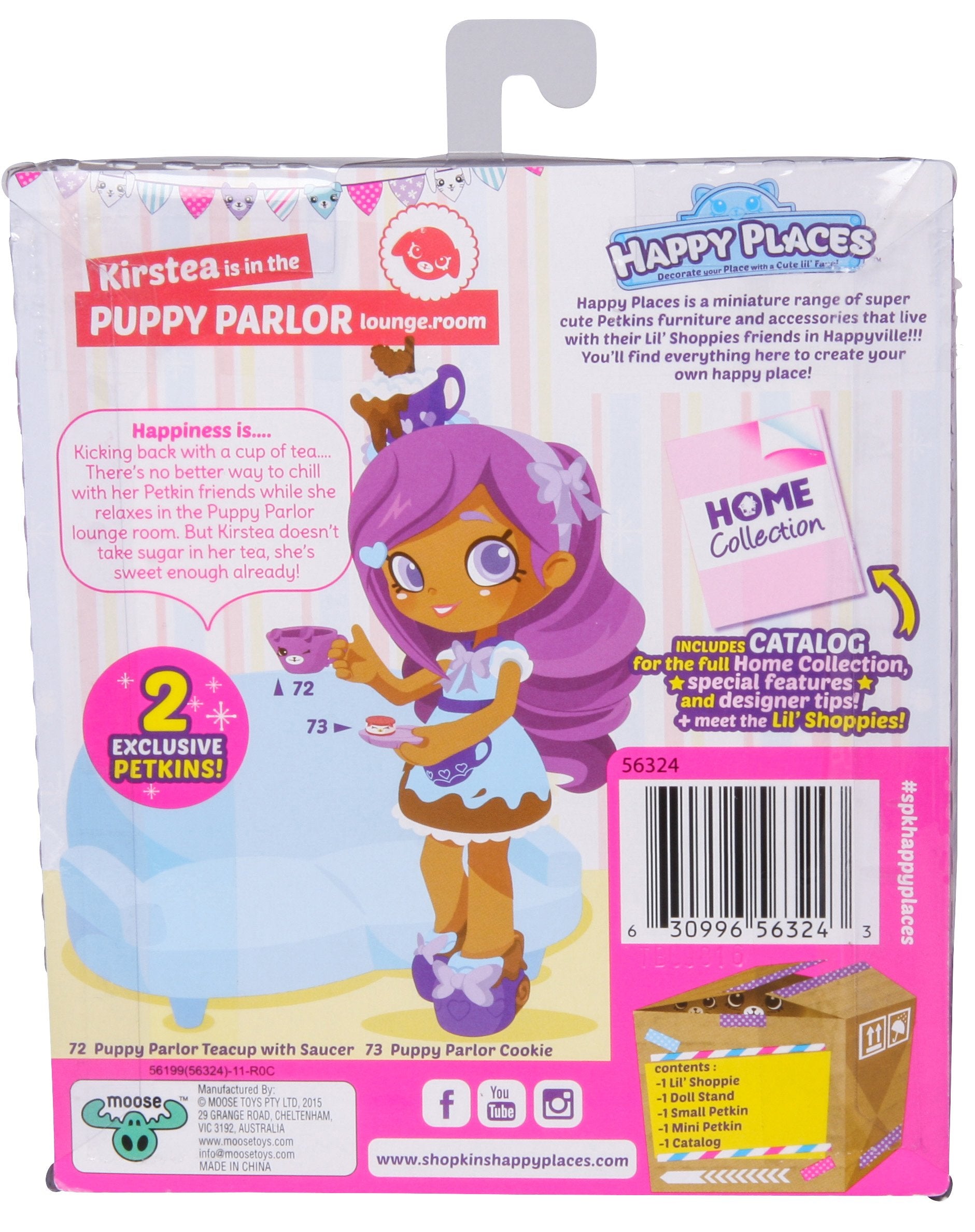 Shopkins Happy Places Doll Single Pack Kirstea Doll