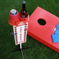JDT Kaddy Elevated Drink Holders (Set of 2) - with Tournament Scoreboard.