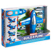 Popular Playthings Magnetic Build-A-Plane Toy, Stem Airplane Building Kit for Toddlers, Gifts for Kids Ages 2 & Up - 12 Pieces