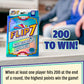 USAOPOLY Flip 7, The Ultimate Blend of Press Your Luck & Strategy, Fast-Paced Addictive Card Game,Quick to Learn & Easy to Teach,Perfect for Game