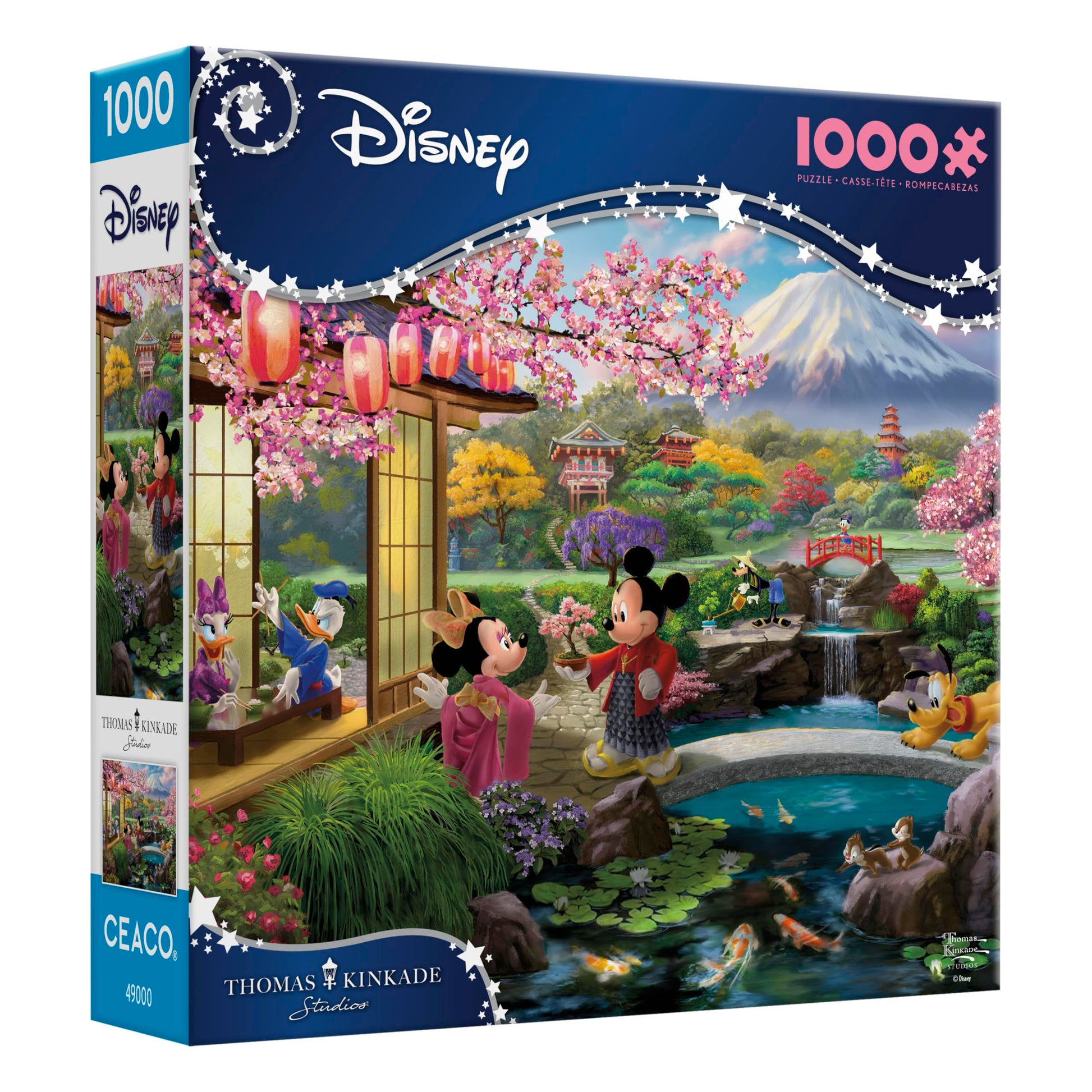 Ceaco - Thomas Kinkade Disney - Mickey and Minnie - 1000 Piece Puzzle