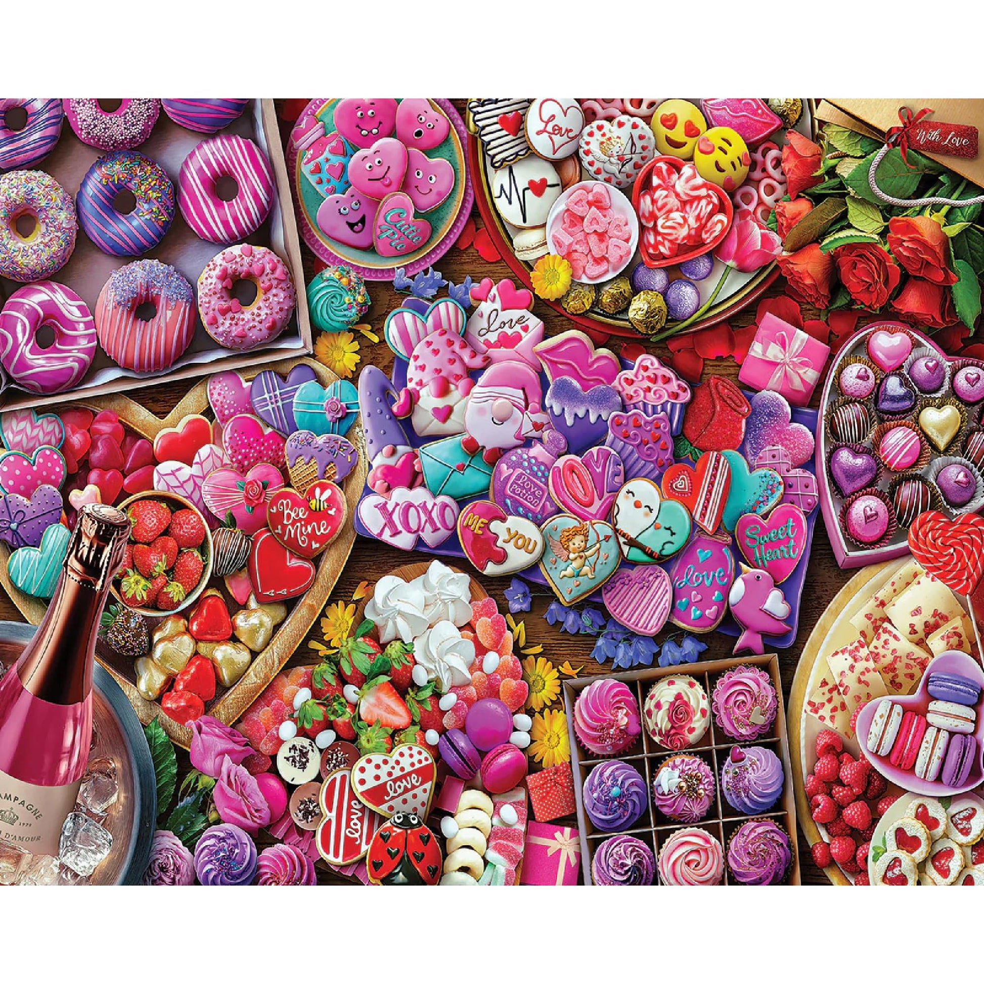 White Mountain Puzzles Love Treats Puzzle, 1 EA