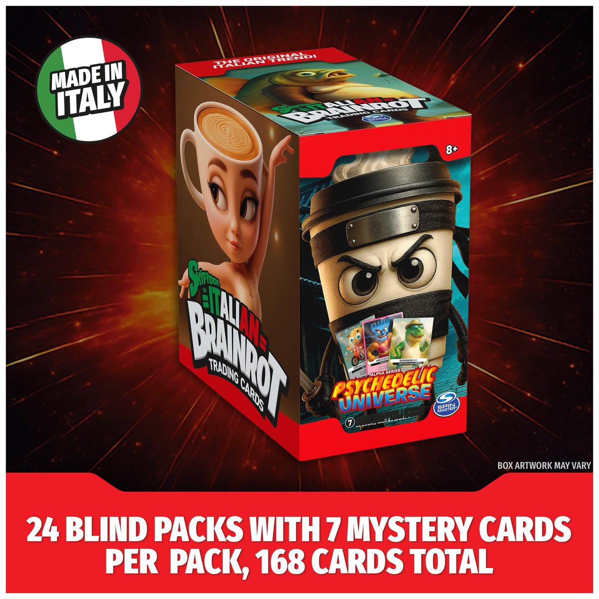Italian Brainrot Trading Card Game 24-Pack Wave 1 Booster Box