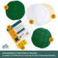 GSM Brands Microwave Flower Press Kit for Drying Leaf, Plant, and Flowers (10 Inch Round)