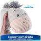 GUND Disney Official Eeyore 10-Inch Knit Plush Toy for Ages 1+