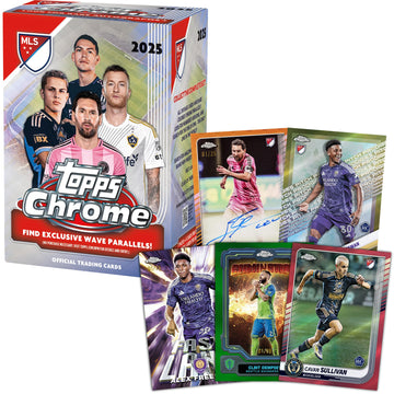 Topps Chrome MLS 2025 - Factory Sealed - Value Box