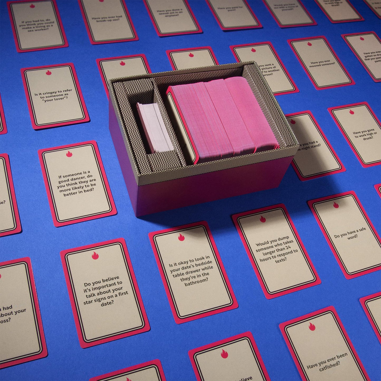 Perfect Stranger Spicy Edition Adult Card Game - Valentine’s Day Game for Couples and Date Night - Flirty Conversation and Relationship Game - Ages