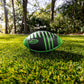 Nerf Weather Blitz Foam Football for All-Weather Play - Easy-to-Hold Grips - Great for Indoor and Outdoor Games - Green