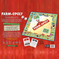 Late for the Sky Farm-Opoly Board Game - Family Property Trading Fun, Farm Theme, 2-6 Players, Ages 8+, Strategy Party Game Night Gift