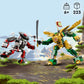 Lego NINJAGO Lloyd’s Mech Battle EVO Building Set 71781, with 2 Action Figures, 2 Posable Ninja Action Figures to Build, Ninja Toy for Kids Ages 6+