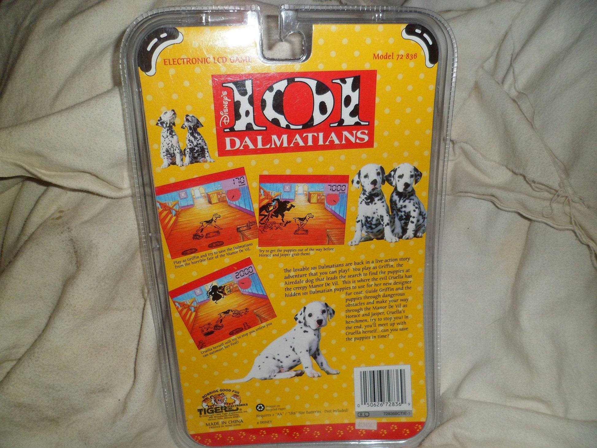 Tiger Electronics Electronic Handheld Dalmatians Game