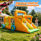 AirMyFun 11-in-1 Extra Large Bounce House for Kids 3-8 with Double Slides