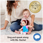 Ms. Rachel Official Speak & Sing Doll, 16” Tall Interactive Toy with 4 Songs & 16+ Phrases, Toddler Toys for Girls & Boys Ages 6 Months to 3+ Years.