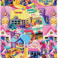 Mattel Games Polly Pocket Mattel Jigsaw Puzzle with 500 Interlocking Pieces & Mini-Poster, Image of 10+ Playsets with Dolls, For Collectors & Kids