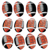 Fun Express Halloween Footballs - Trick or Treat Handout Toys and Party Favors - 12 Pieces
