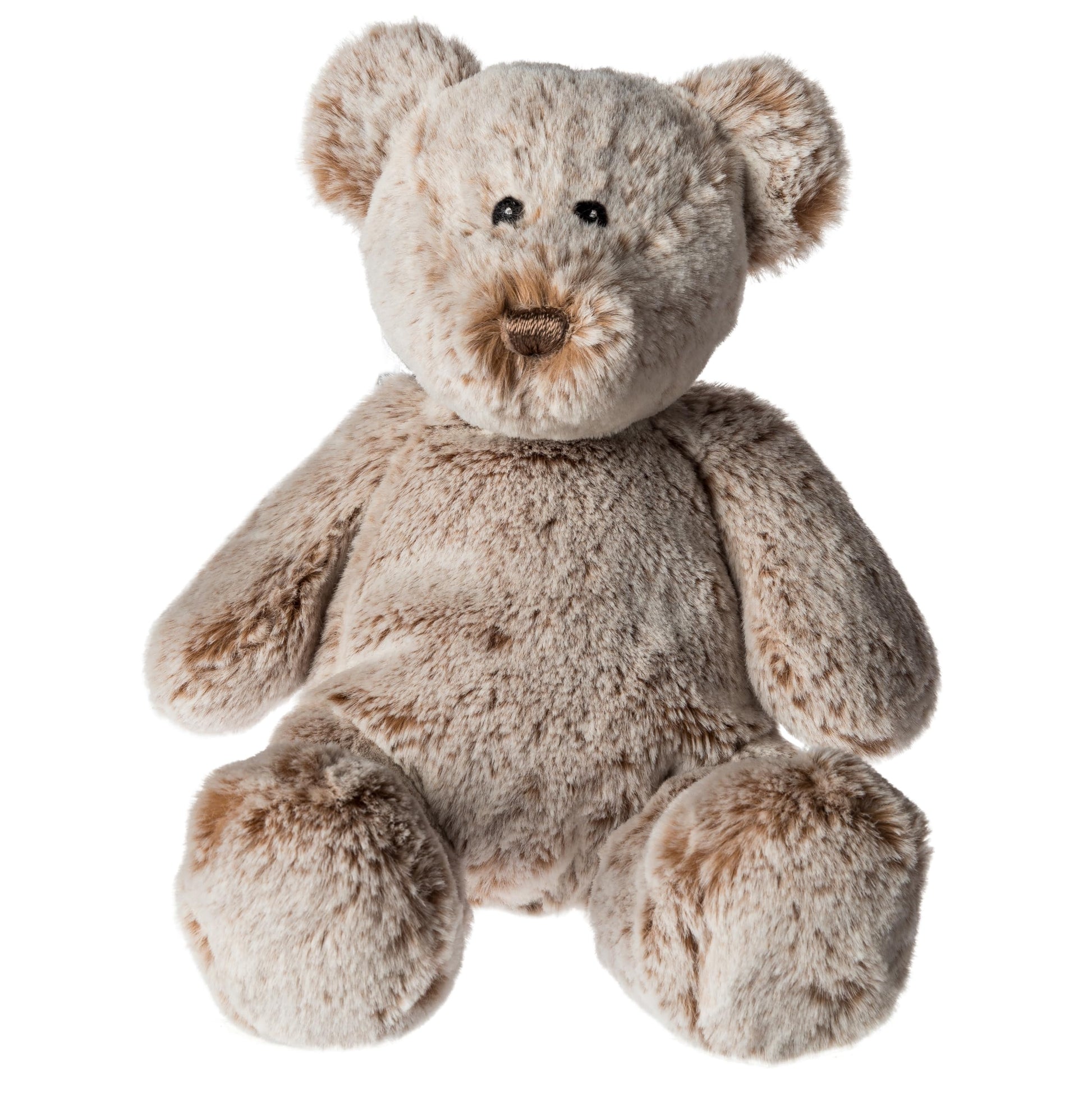 Mary Meyer Stuffed Animal Plush Soft Toy, 8-Inches, Luxey Loves Brown Teddy Bear