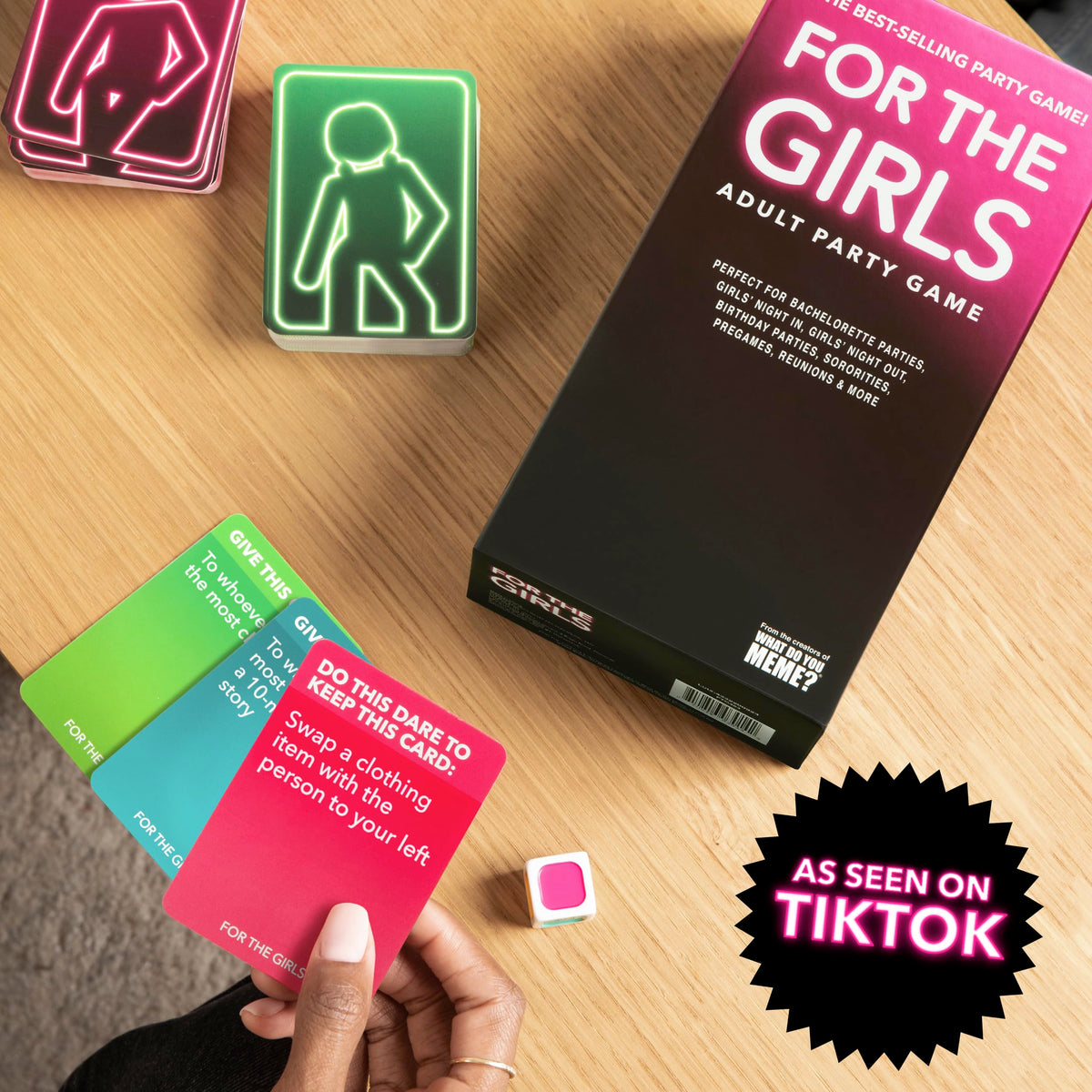 WHAT DO YOU MEME? for The Girls Card Game by Party Game Relatable