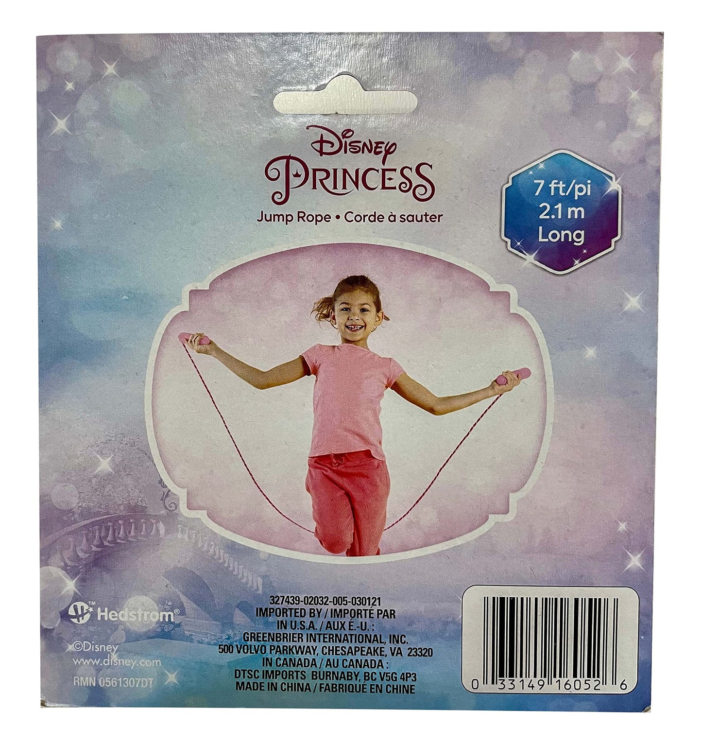 Hedstrom Entertainment Disney Princess Jump Rope, Jump Ropes for Kids, Jump Rope for Girls, Outdoor Fun Activities