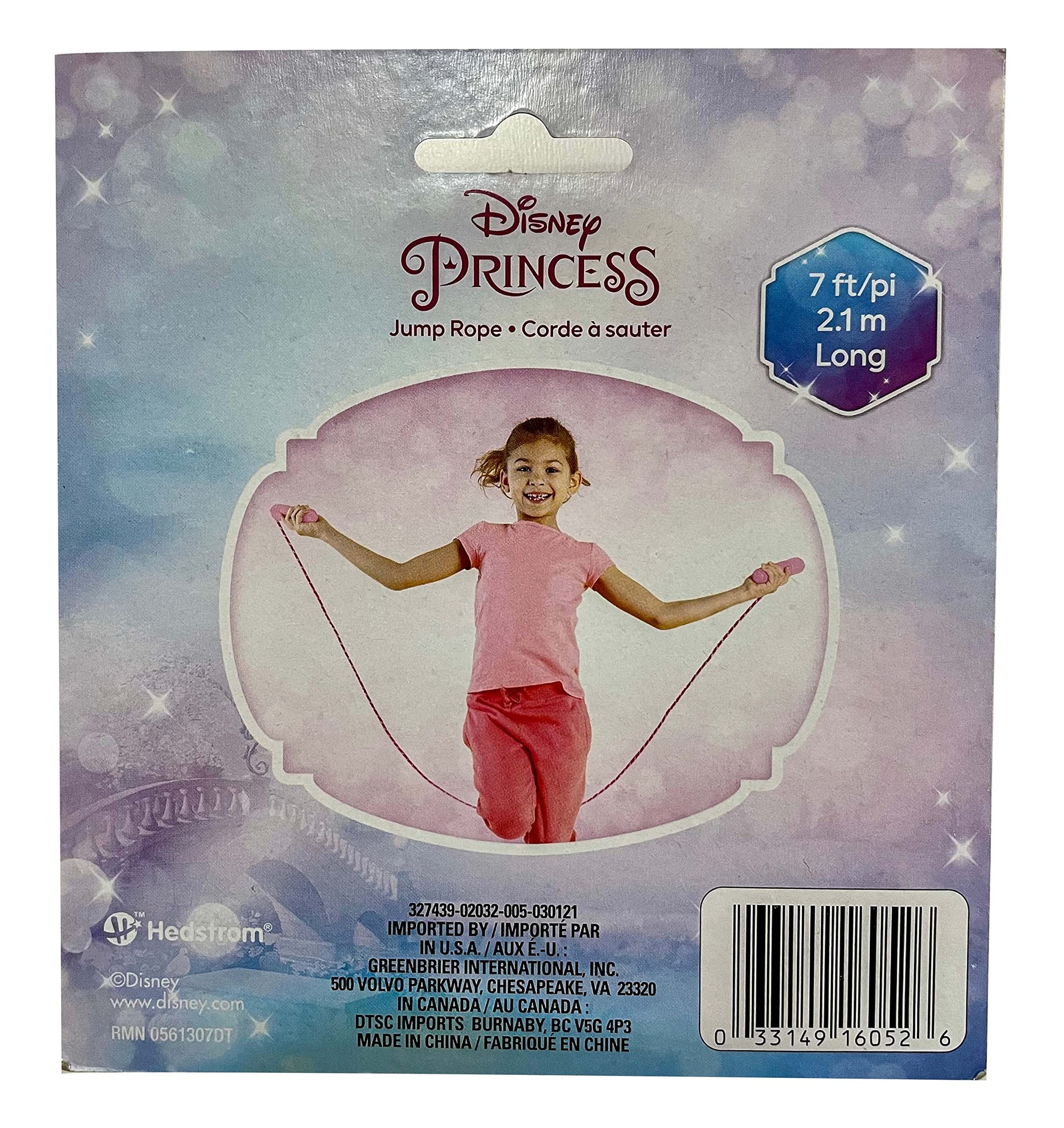 Hedstrom Entertainment Disney Princess Jump Rope, Jump Ropes for Kids, Jump Rope for Girls, Outdoor Fun Activities