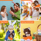 DolliBu Happy Easter Super Soft Plush Brown Cat with Carrot - Cute Stuffed Animals with Carrot Plush Toy, Perfect Easter Holiday Surprise Gift - 7"
