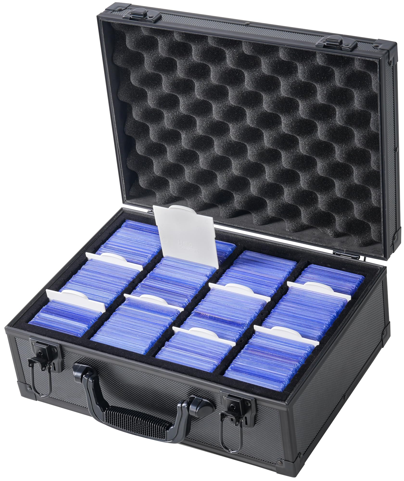 D DACCKIT Top Loaders Storage Box - Hard Case for 3" x 4" 35pt Rigid Card Holders for Trading Cards & Sports Cards (Fits Top Loaders and Magnetic Card