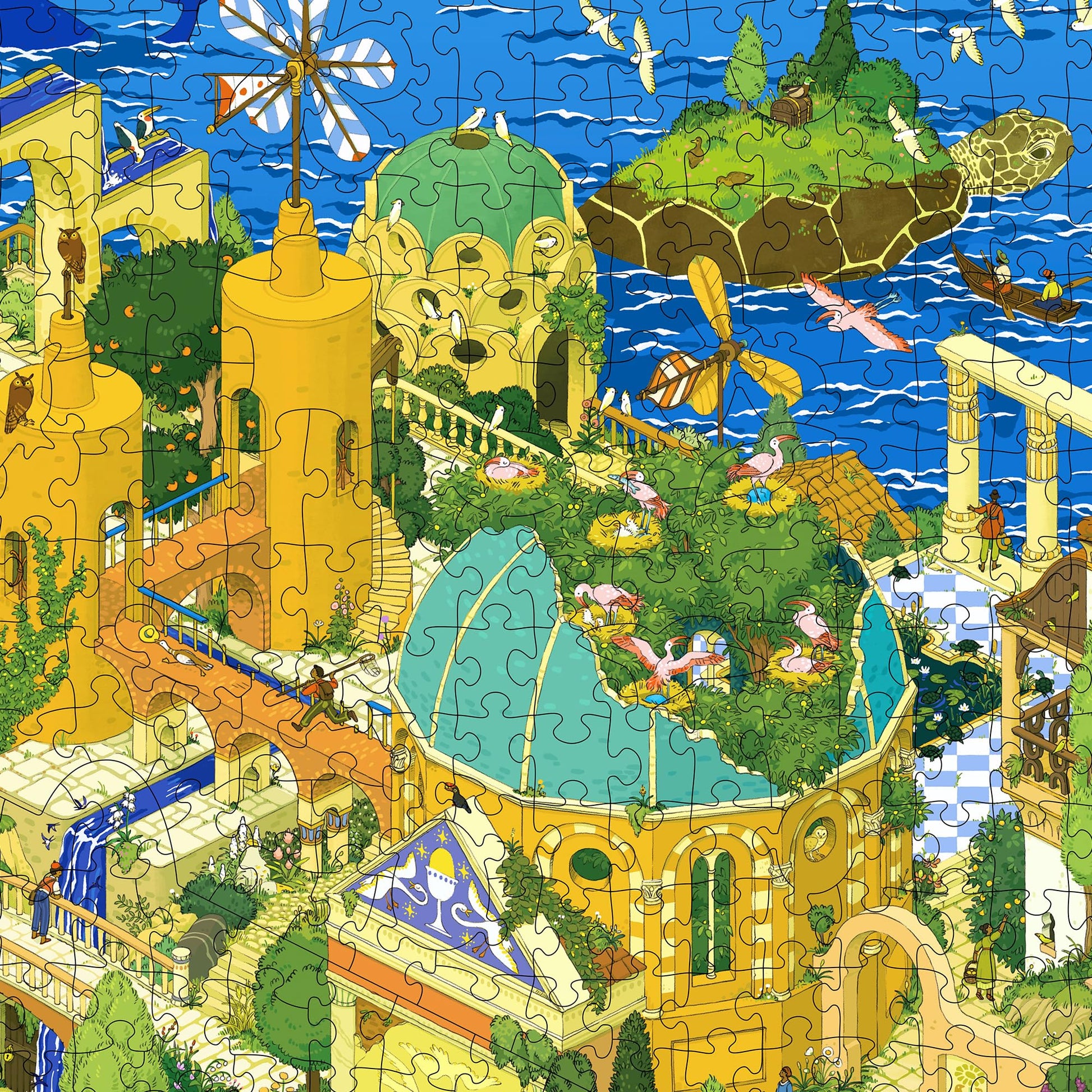 The Golden Goose • 1000-Piece Puzzle by The Magic Puzzle Company • Series 5