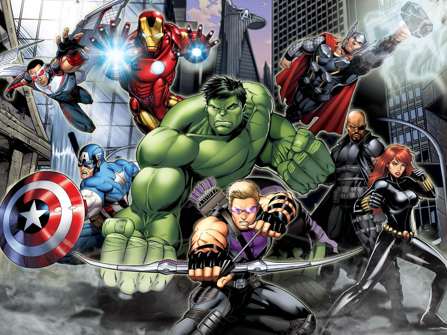 Prime 3D | Marvel | The Avengers Collectible 3D Lenticular Jigsaw Puzzle | 500 Piece | Challenging & Fun | Perfect for Game Nights | 24 x 18