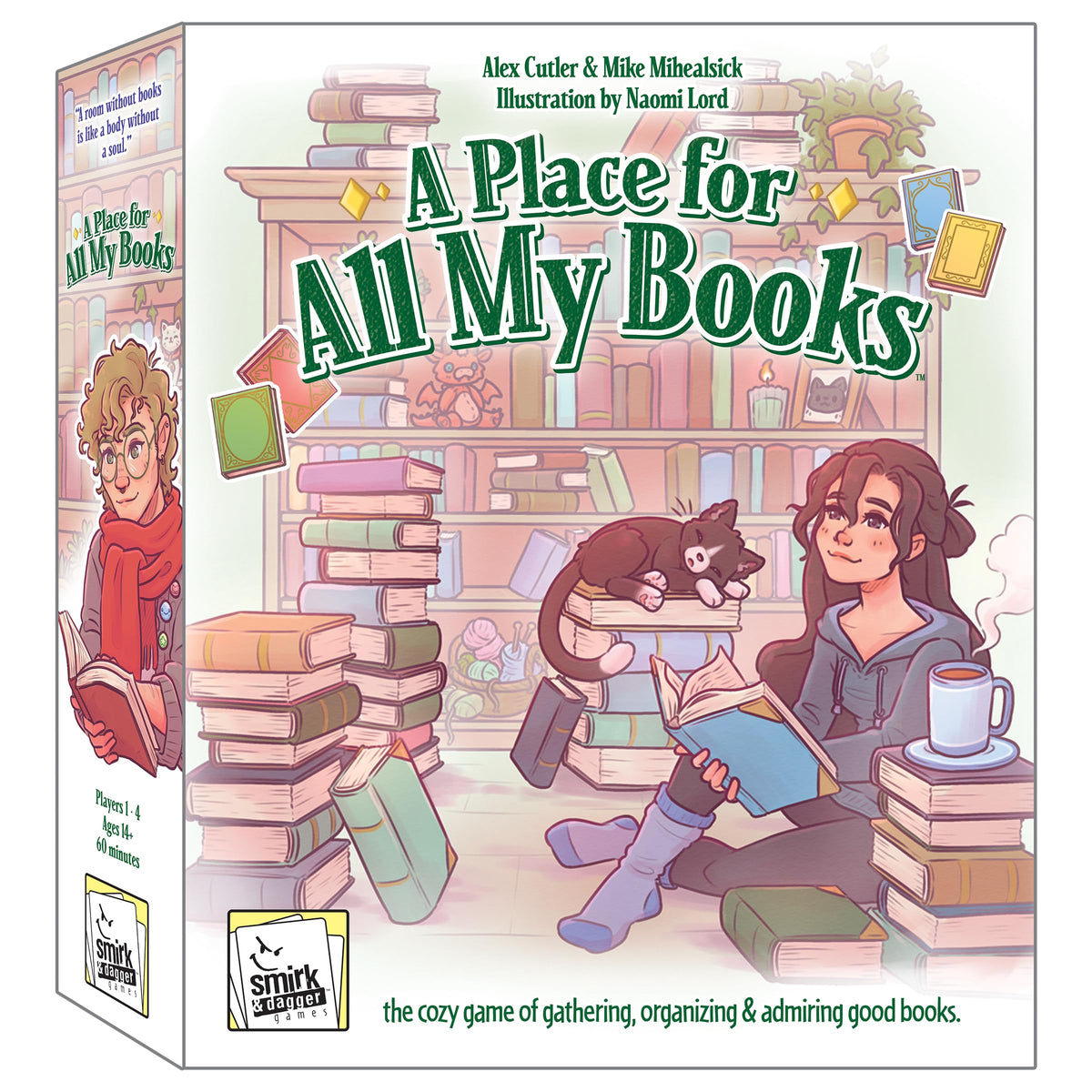 Smirk & Dagger A Place for All My Books Board Game