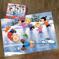 AQUARIUS Peanuts Cast Skating 1000 Piece Holiday Jigsaw Puzzle