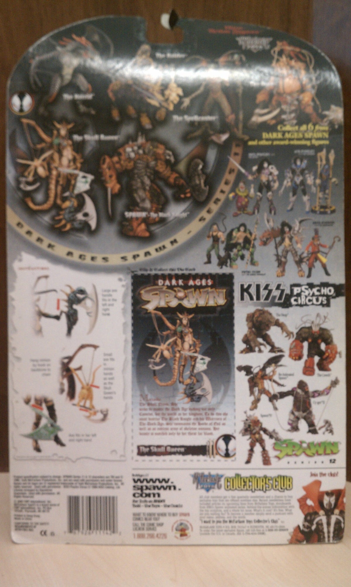1998 Spawn Action Figure Series 11 Dark Ages - Skull Queen