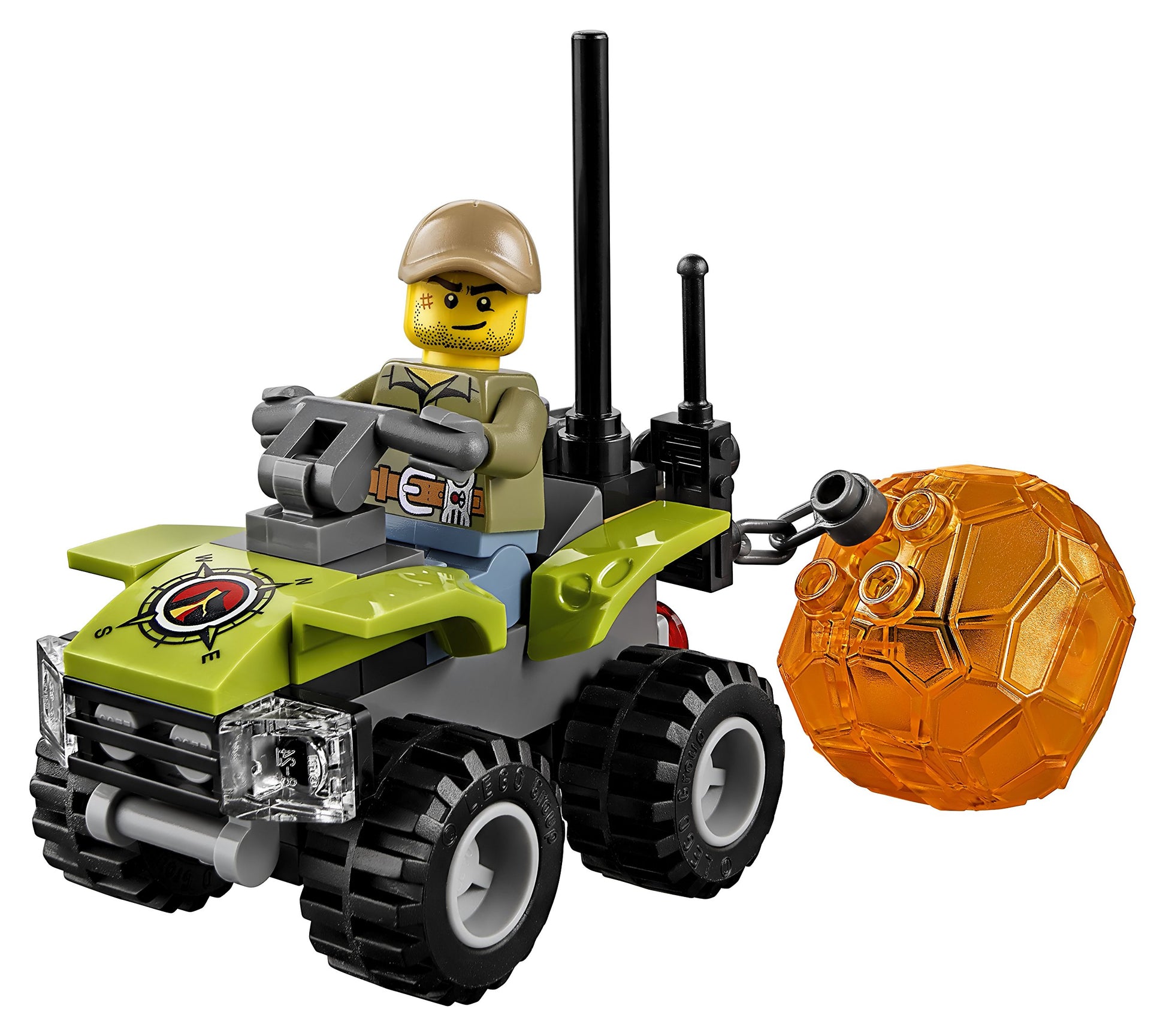 LEGO City Volcano Explorers 60120 Volcano Starter Set Building Kit (83 Piece)