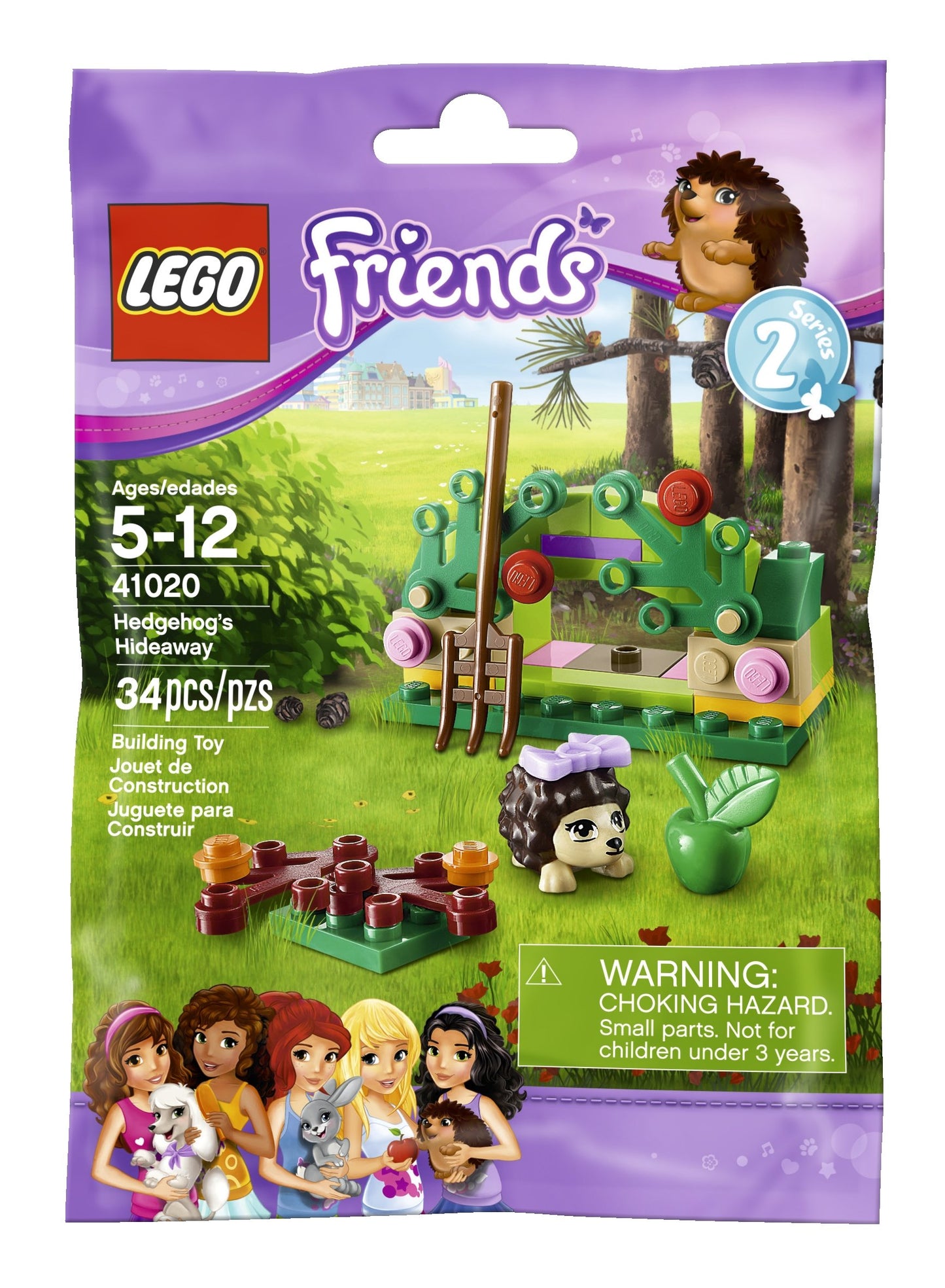 LEGO Hedgehog Hideaway Playset